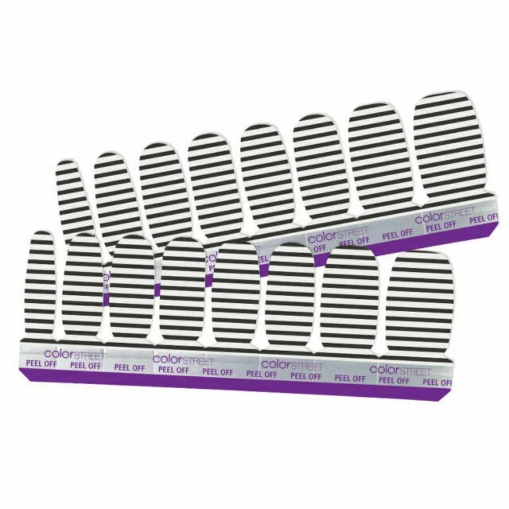 Color Street Nail Strips,  Between the Lines